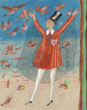 Как нарисовать птицу