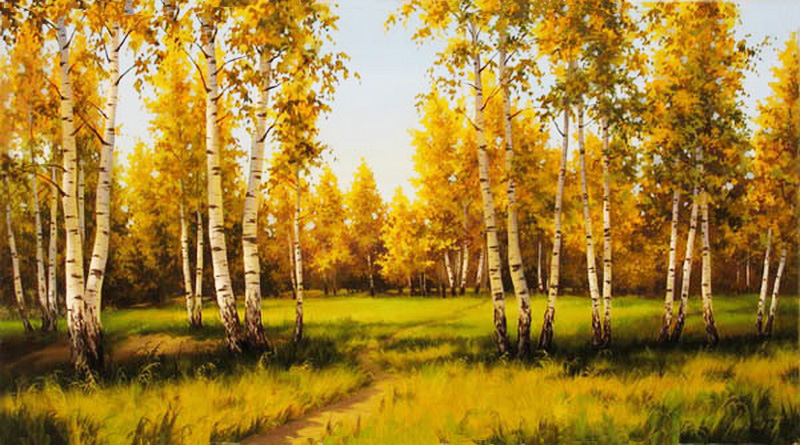 Отговорила роща золотая