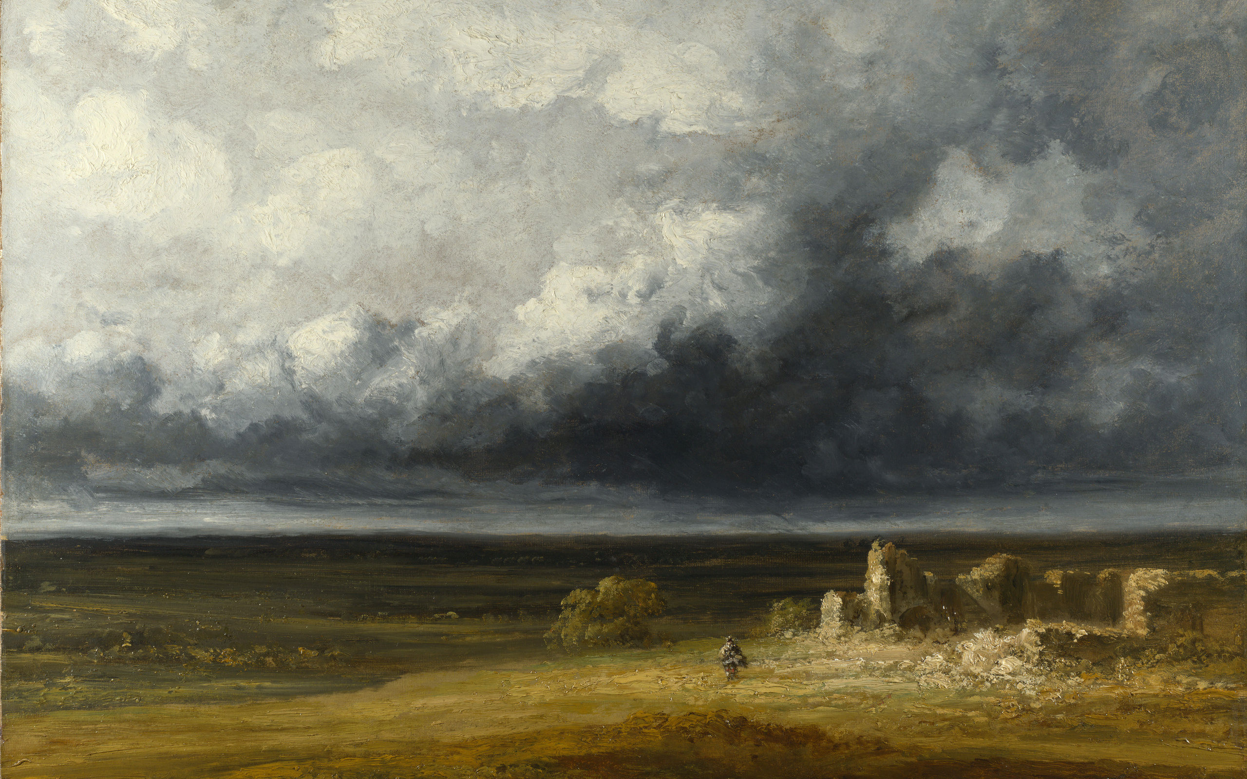 В небе туча хмурится