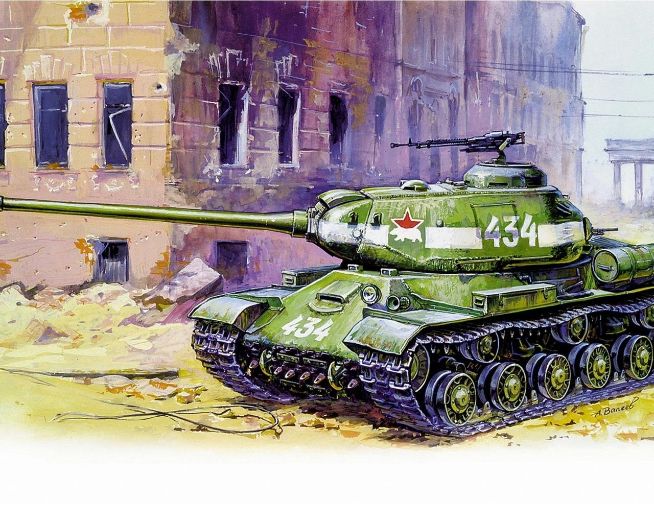 В старом танке